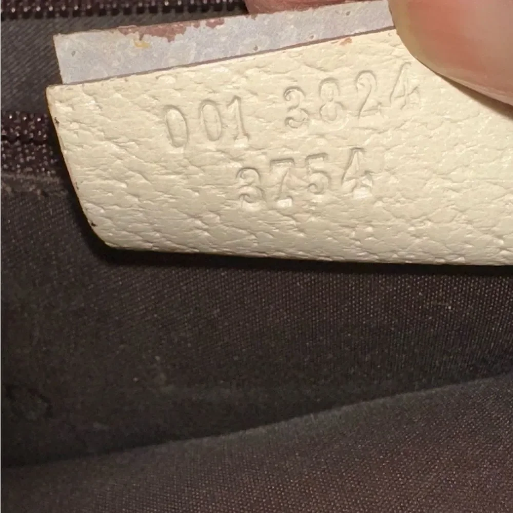 Gucci Tan and Cream Jackie Shoulder Bag with piston lock - Picture 10 of 15